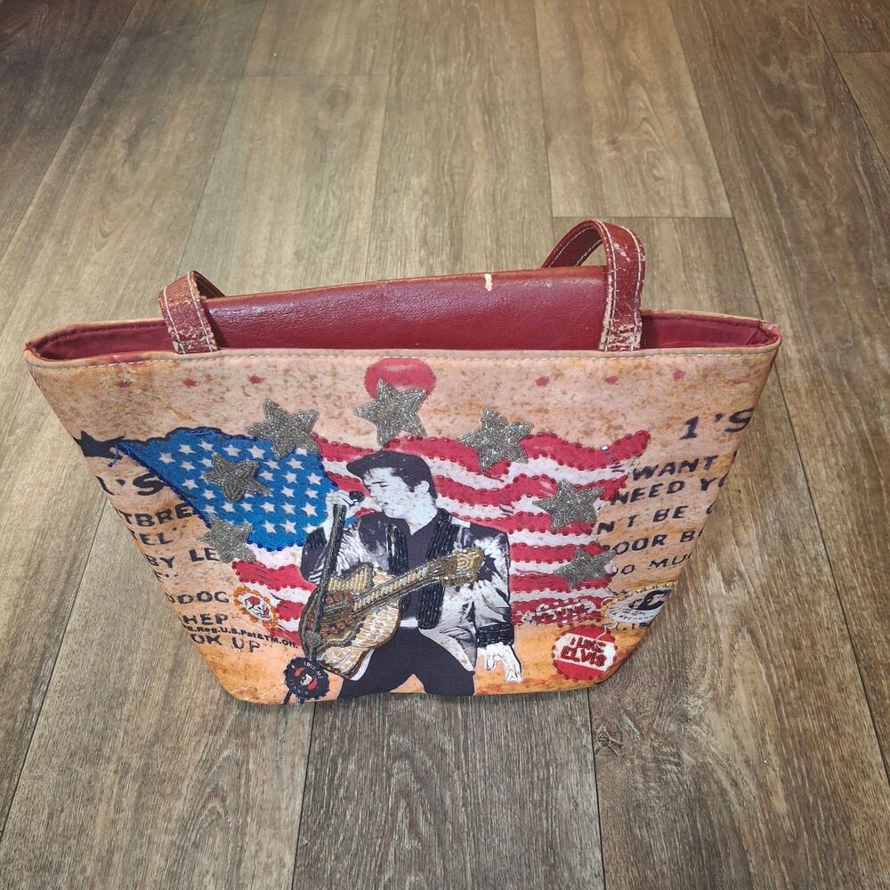 Elvis Presley patriotic purse